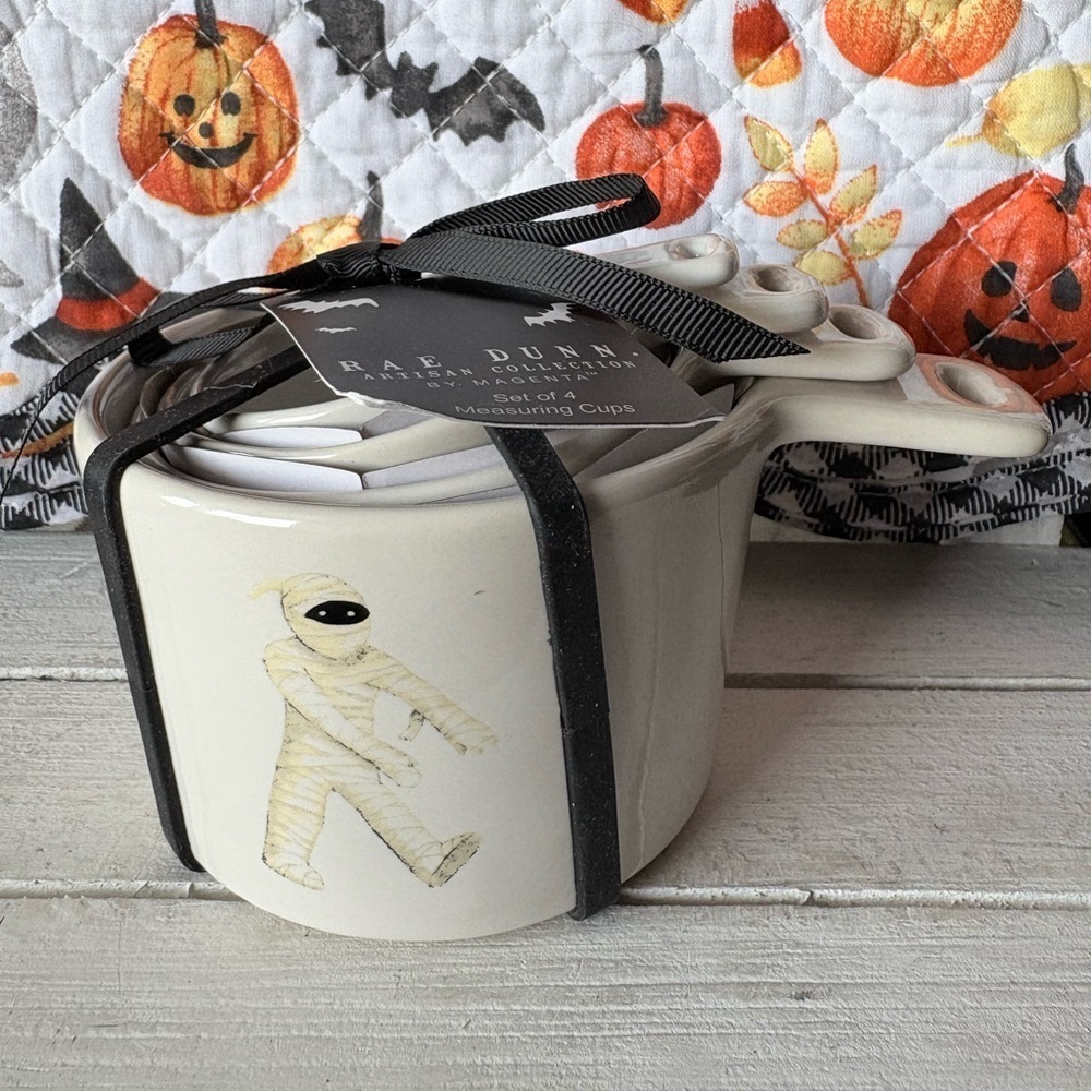 Rae Dunn Mummy Design Measuring Cups